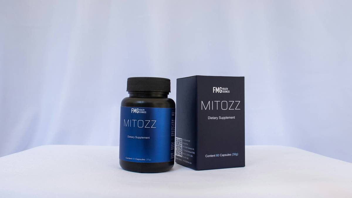 premium digestive enzyme capsules beside fresh vegetables on a wooden table